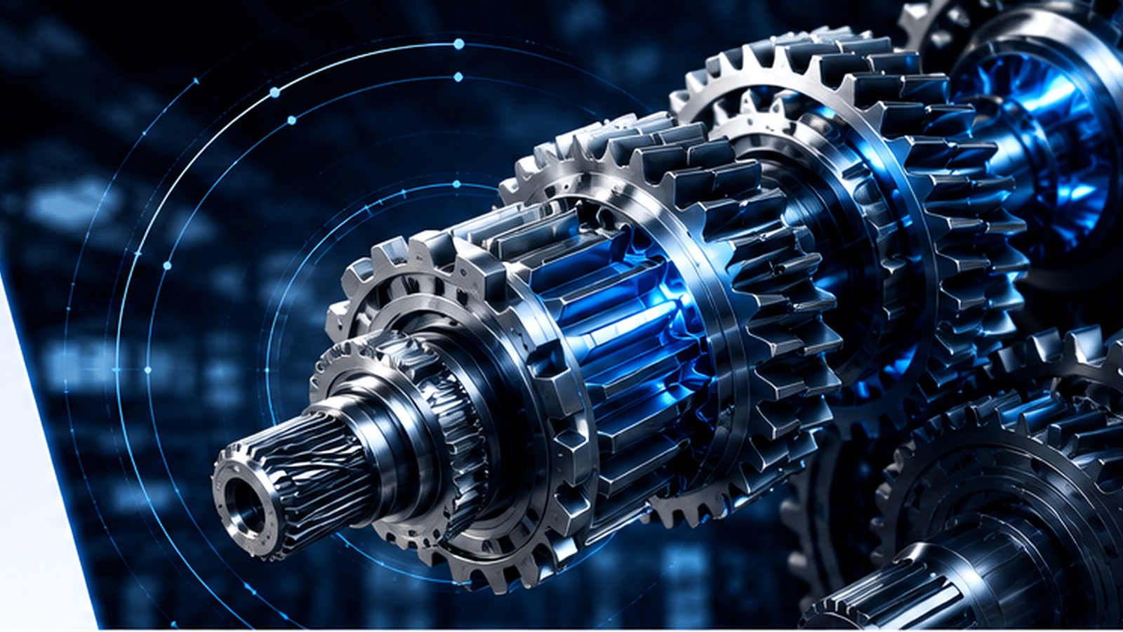 High-precision industrial gear assembly