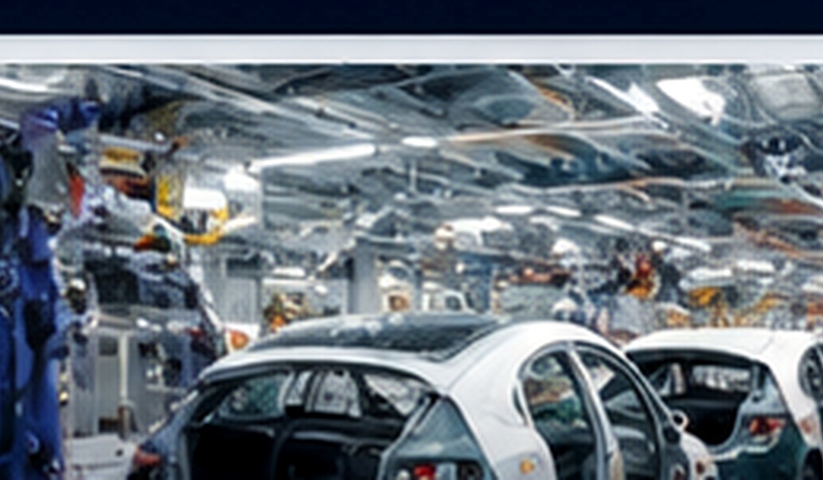 Automotive production and assembly line