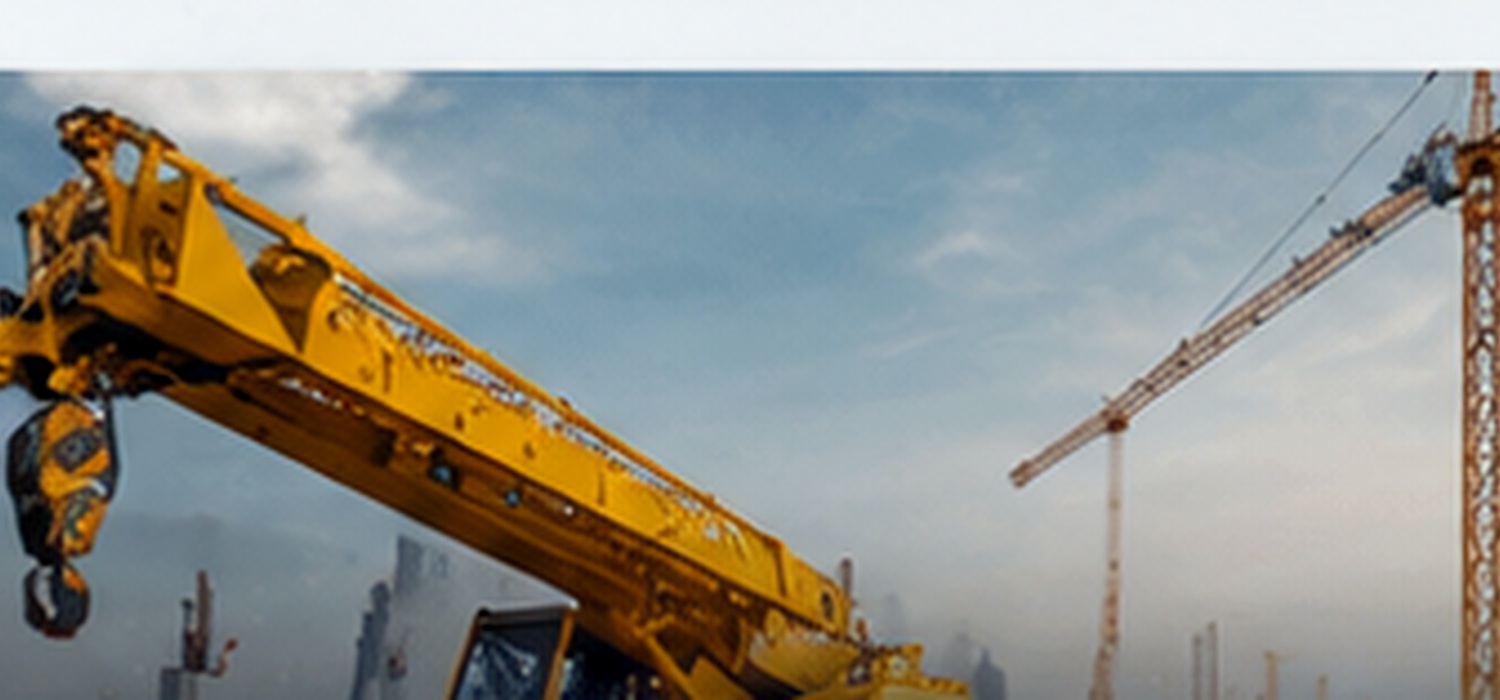 Construction crane and heavy equipment