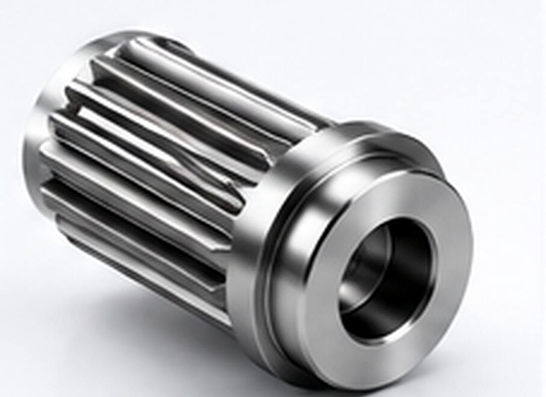 High-accuracy spline shaft machining