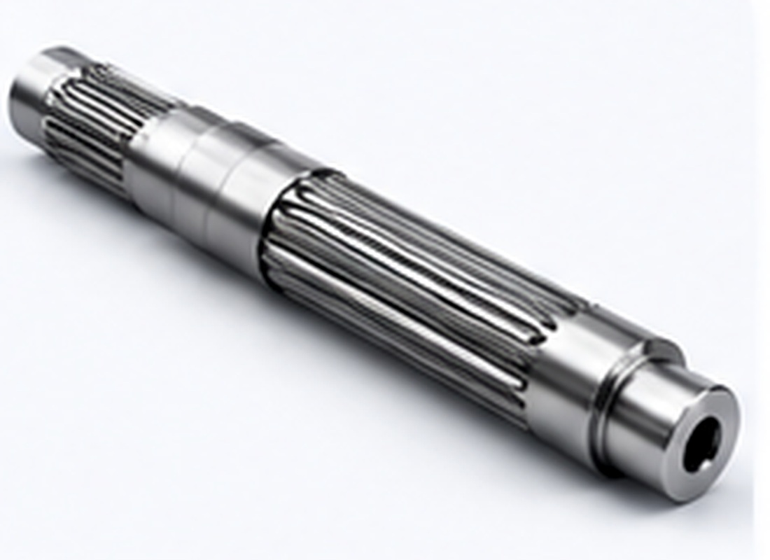 High-load-capacity industrial spline shaft