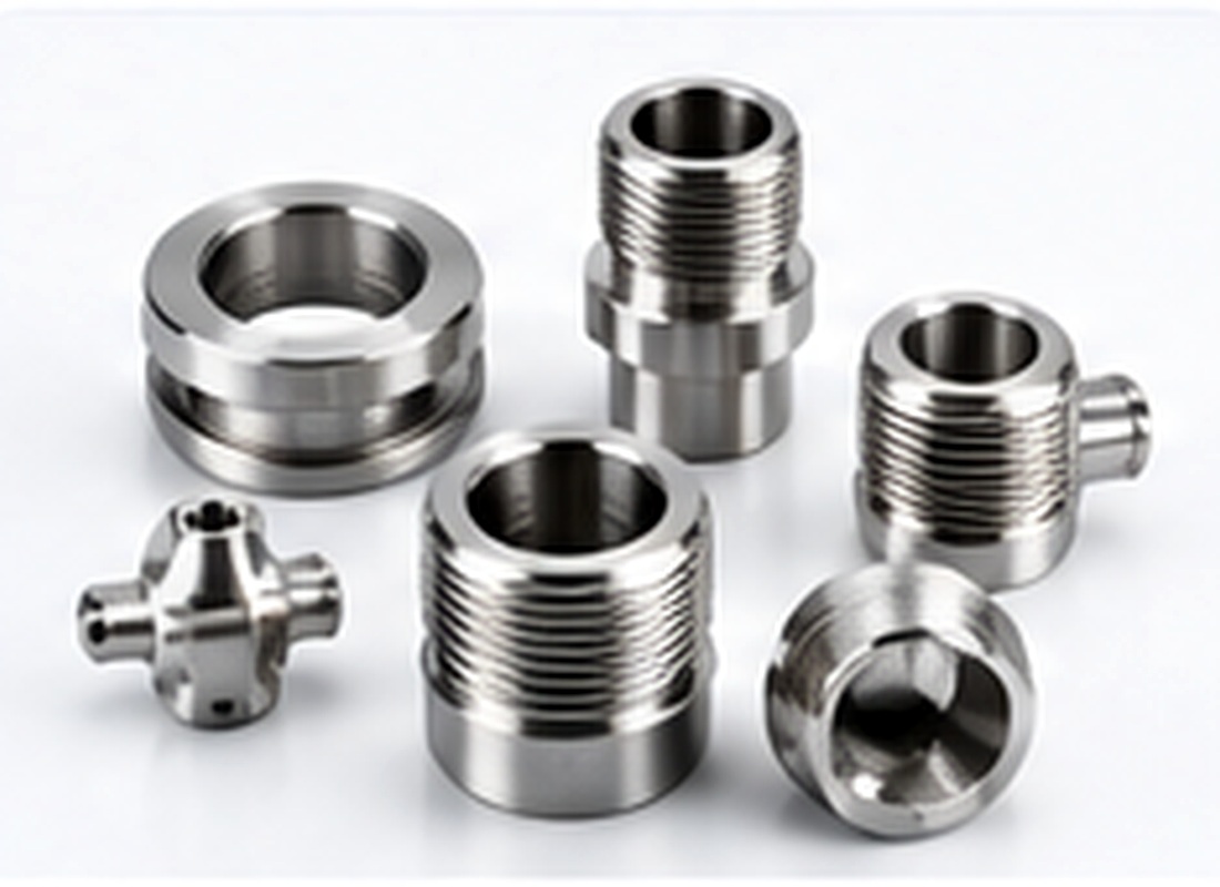 Precision CNC-turned industrial components